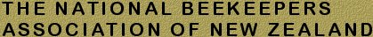 National Beekeepers Association of New Zealand